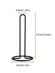 Kitchen Paper Towel Holder, Creative Restaurant, Paper Towel Holder, Roll Paper Holder, Vertical Paper Holder, Non-Perforated Plastic Wrap Household Bathroom Decor Summer