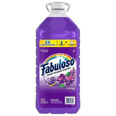 Fabuloso 2X Concentrated Multi-Purpose Cleaner, Lavender 210 Fl. Oz, Kitchen, Bathroom, Home, Household Supplies, All-Purpose Cleaning