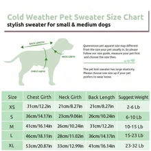 Mascotas, ropa para perros, artículos para perros, cachorros felices, suéter de cuello alto grueso y cálido para perros - Morado - Ver 2