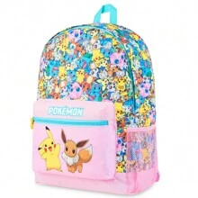 pokemon Backpacks Rucksack Pikachu Primary School Bags Sports Travel Holiday Gift - Multicolor - View 1