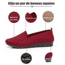 Women's Casual Braided Fabric Summer Loafers Casual, Comfortable, Breathable, Cool And Comfortable Lightweight And Comfortable, Can Be Bent Freely, High Elasticity And Good Softness Women's Casual Fabric Summer Loafers Casual Comfort Flats - 黑色 - 查看 4