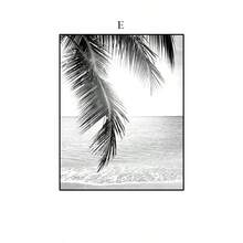 1PC Tranh Canvas Phong Cảnh Bãi Biển Đen Trắng, Poster Cây Cọ Và Hình Ảnh Treo Tường In, Trang Trí Phòng Khách Sang Trọng, Trang Trí Nhà Cửa, Tranh Trang Trí Tường Không Khung - nhiều màu - Xem 11