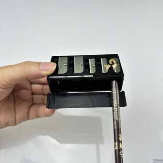 5-Hole Pink High-End 4-Hole Eyeliner & Eyebrow Pencil Makeup Pen Set With Pencil Sharpener, Convenient Multifunctional Portable Pen Holder 1pc,Makeup,Cheap,Room Decor,Vanity,Travel,Bedroom,Makeup Accessories,Cheap,Stocking Stuffers,Makeup,Makeup Tools,Cheap Stuff,Gifts,Gifts For Women,Christmas Gifts