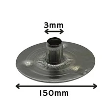 Handmade Scented Candle Wick 100% Cotton Medium 2mm With Eyelets - 5 Meters Wick With 50 Eyelets - trắng - Xem 8