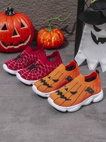1 pereche de pantofi sport casual pentru copii cu design drăguț din desene animate, potriviti pentru toate anotimpurile