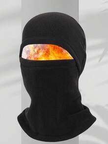 1 chiếc mặt nạ chống gió mùa đông cho nam, mũ giữ ấm cổ, che tai, mũ trùm đầu giữ nhiệt khi đi xe - Nhiều màu - Xem 1