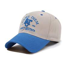 Gorras de béisbol 100% natural, de 6 paneles con estructura, gorra de béisbol de dos tonos, gorra tipo A, gorra deportiva de dos tonos