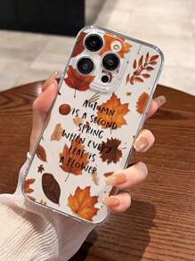 Flower & Leaf Pattern Colorful Painted Hollow Slim Shockproof Protective Phone Case Compatible With IPhone 15/XR/7/8, IPhone 15 Pro Max/12 Pro Max/13 Pro Max/14 Pro Max, 13/14/11/12/P14, P11 Soft Case, P12 Anti-Drop, XS.XR/78P.78GES2, A13 4G A22 A21S A51 4G A52 S22 Ultra A33 5G, Redmi 10, Redmi Note 11 4G, Redmi 11 Lite, A53 TPU A14/A23/S23 Ultra S24, A14 A15 S23 A73 A15, Samsung, Redmi
