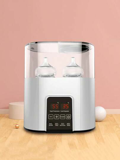 Calentador de biberones esterilizador 2 en 1 calentador de biberones termostático calentador de biberones inteligente con aislamiento