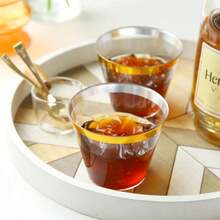 30 个 9 盎司/270 毫升银色派对杯，用于盛放葡萄酒、鸡尾酒、冰淇淋、水、金色/银色亮片、塑料杯，用于盛放果汁、甜点、慕斯，适用于各种场合 - 彩色 - 查看 9