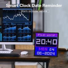 LED Pixel Display Screen Night Light - Smart Digital Art Frame, 64x64 Resolution, Customizable Pixel Art, And App Connectivity - Perfect For Home Decor And Gaming Enthusiasts - USB Plug In - View 7