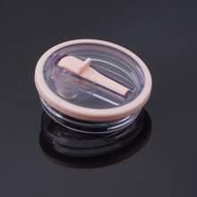 Tapa de repuesto para vaso térmico, tapas a prueba de derrames y salpicaduras para vasos térmicos, tapa con pajita batible para vaso térmico, tapa con pajita batible de repuesto para vaso térmico, tapa reutilizable para vaso térmico