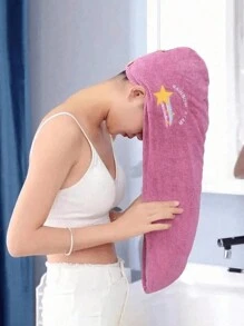 1 chiếc, Mũ và khăn tắm bằng sợi microfiber mềm mại và bền bỉ - Mũ trùm tóc nhanh khô dành cho nữ, 1 Mũ và khăn tắm bằng sợi microfiber mềm mại và bền bỉ - Mũ gội đầu và quấn tóc nhanh khô dành cho nữ, Khăn tắm spa mềm mại, Chống ẩm, Siêu thấm hút, Khô nhanh hơn 50%, Phù hợp với mọi loại tóc (Tím/Hồng/Vàng/Xanh dương), Sản phẩm và phụ kiện tóc cho tiệm cắt tóc, đồ dùng làm đẹp khi đi du lịch, Khăn tắm cần thiết cho Halloween Giáng sinh, Khăn tắm cho tiệm làm đẹp, Khách sạn, Thể thao, Đồ dùng gia đình, Khăn tắm, Chăm sóc da - Màu tím - Xem 5