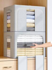 1PC Hộp đựng quần áo 24L/66L, Giỏ đựng đồ phân loại quần áo gia dụng, Túi đựng chăn gấp tủ quần áo đặc biệt, Hộp đựng vải lớn và quá khổ, Túi đựng quần áo gấp tủ quần áo, Hộp đựng đồ vải Oxford hiện vật, Trang trí phòng Trang trí nhà Trang trí phòng ngủ Trang trí, Trang trí phòng, Đồ trang trí, Đồ trang trí, Trang trí, Trang trí, Trang trí, Trang trí, Lưu trữ, Tổ chứcphòng ngủ, Tổ chức, Tổ chức, Lưu trữ tại nhà, Áo phông trắng nữ, Quần đen nữ, Quần áo mùa đông cho nữ, Váy, Quần áo mùa đông cho nữ, Váy phụ nữ thanh lịch, Áo sơ mi trắng cho nữ, Tay dài, Bộ đồ liền quần màu trắng cho nữ, Váy mùa xuân cho nữ, Trang phục mùa xuân cho nữ, Mùa xuân, Quần áo mùa xuân, Tối giản, Áo mùa hè - Xám - Xem 5