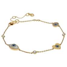 Kate Spade Seeing Anklet Bracelet - Cream Multi - View 1