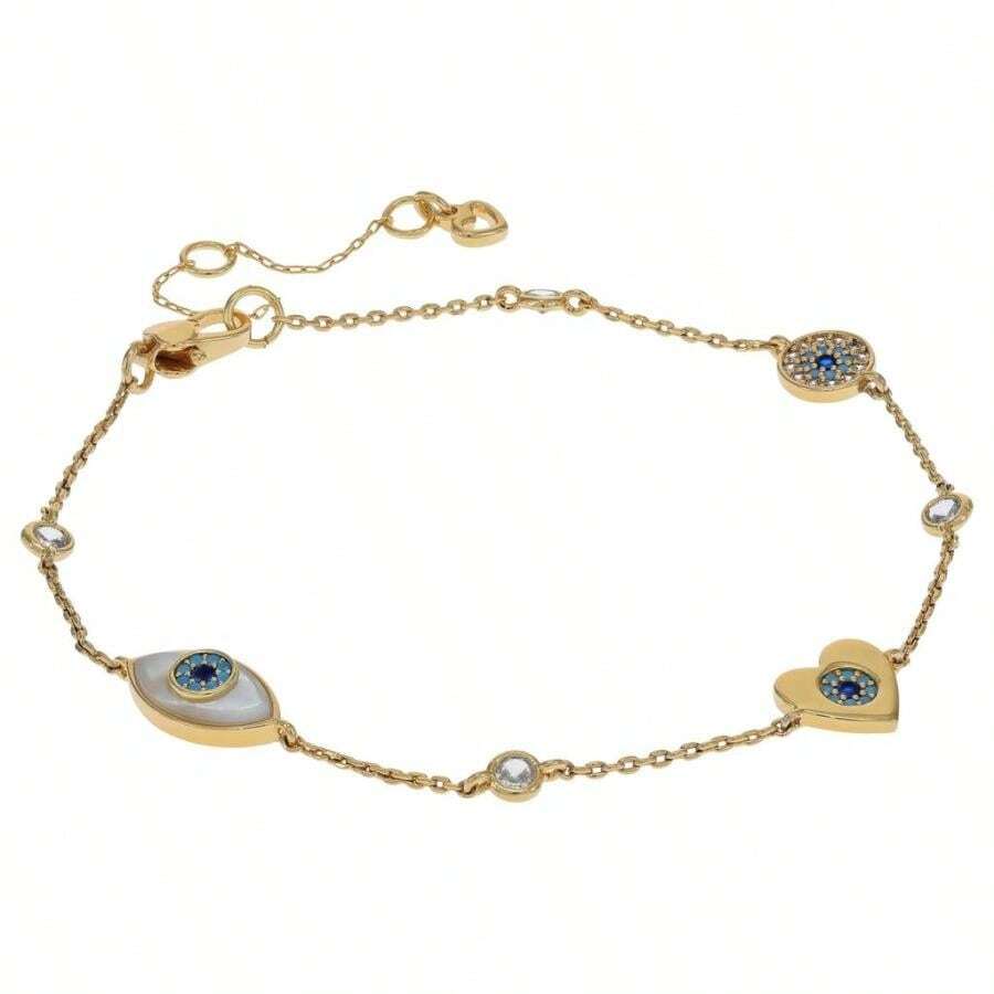Kate Spade Seeing Anklet Bracelet - Cream Multi - View 1