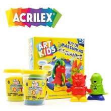 E.T.Crazy Play Dough Kit 300g Acrilex - 彩色 - 查看 2