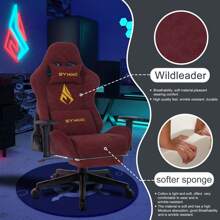 [SYMINO]Vintage PU Leather Ergonomic Gaming Chair