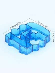 1pc  Sandwich Mold, Sandwich Cutter, Cute Color, Creative Shape Sandwich Shell Cutter, Suitable For DIY Lunch Box Cookies, Dinosaur, Dolphin, Butterfly Shapes, Etc - Multicolor - View 29