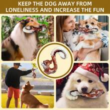 Dog Toys For Aggressive Chewers, Interactive Dog Toys For Training And Cleaning, Suitable For Medium And Large Dogs