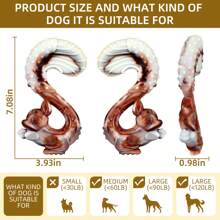 Dog Toys For Aggressive Chewers, Interactive Dog Toys For Training And Cleaning, Suitable For Medium And Large Dogs