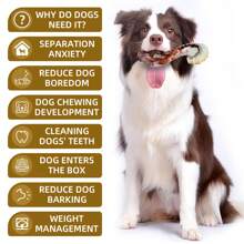 Dog Toys For Aggressive Chewers, Interactive Dog Toys For Training And Cleaning, Suitable For Medium And Large Dogs