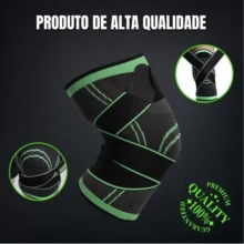 Knee Brace Tensor Compression Knee Pain Relief Confort Premium - 彩色 - 查看 6