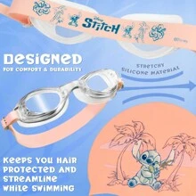 Disney Swimming Goggles Cap Set AntiFog UV Protection - Multicolor - View 4