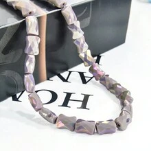 20 hạt thủy tinh pha lê hình nơ 8*10mm, thích hợp làm đồ trang sức và đồ thủ công DIY để tăng thêm nét quyến rũ độc đáo - Nhiều màu - Xem 26