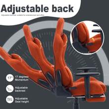 [SYMINO]Vintage PU Leather Ergonomic Gaming Chair