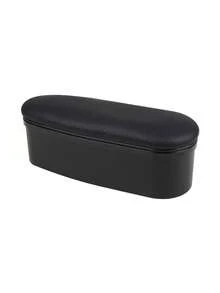1 pieza Caja de almacenamiento del apoyabrazos lateral izquierdo del coche, almohadilla ajustable del reposabrazos y soporte del brazo, accesorio universal - Negro - Ver 8