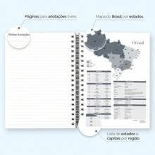 iscool Daily Planner Plus 2025 Floral Monogram Initial Letter J - Xem 10