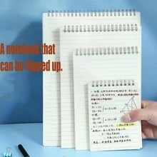 A6 Flip-Coil Notebook With 80 Sheets (160 Pages), Suitable For Office And School - A6 - View 3