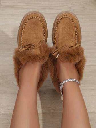 New Fashion Thick Sole Waterproof Warm Retro Women Boots For Spring, Autumn And Winter Seasons, Cute Style, Korean Style, Classic Anti-Skid Waterproof Snow Boots Short Tube Soft Bottom Deodorizing Absorbing Sweat Slip-On Round Toe Closed Toe Sports Wind European And American Style Thick Sole Flat Bow Outdoor Home Fisherman Low Vamp Slippers Boots Lace-Up Inventory Outdoor 4142 43 Exquisite Mountaineering West Boots 2024 Boots Plus Size Ski Women Boots