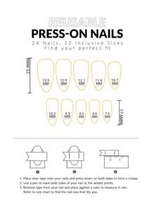 独特的粉色杏仁形压花指甲，3D蝴蝶结和星星装饰，亮面处理，短款，适合女士和女孩。短款精美压花指甲，短款水晶指甲，搭配配饰，美甲用品，美甲
