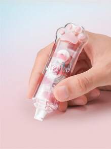 1 Bộ đồ dùng học tập hình bàn chân mèo dễ thương Kawaii, băng xóa cho học sinh yêu mèo, vật dụng thiết yếu cho mùa tựu trường (Màu ngẫu nhiên) - Nhiều màu - Xem 5