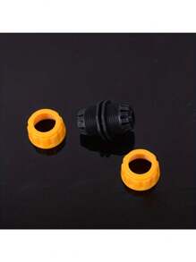 3~6pcs 4-Point Water Gun Hose Extension Joint: Adjustable Control Valve Switch, Sprinkler Nozzle For Car Washing & Garden Watering