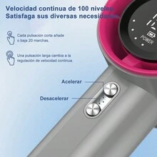 BETTDOW 4000mAh Super High Speed Portable Turbo Fan 16000prm | LED Display Adjustment Max Wind Speed 9m/S | Mini Handheld Fan - Hồng - Xem 4