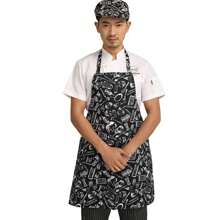 ¡Novedad en Cocina! Delantal Cocinero Profesional - Impermeable, Antimanchas y de Secado Rápido - Con Bolsillo Práctico - Ideal para Chef, Asador o Aficionados - Blanco - Ver 2