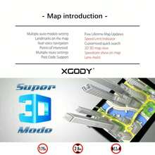 XGODY Sat Nav Touch Type-C Car Truck 5" GPS Navigation UK/EU Map Free Lifetime Updates - Black - View 4