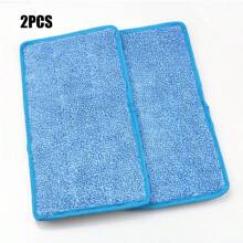 1 Peça Refil de Mop Plano de Microfibra Reutilizável, Pano para Cabeça de Mop de Limpeza, Pano de Reposição de Mop, Limpeza Úmida e Seca, Pano, Suprimentos de Limpeza Doméstica, Ferramentas de Limpeza - Presentes de Natal e Ano Novo para Mãe, Ferramentas de Jardim