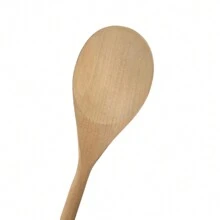 Kit Colher De Pau Madeira Com 3 Unidades Tamanho 23cm 30cm 38cm