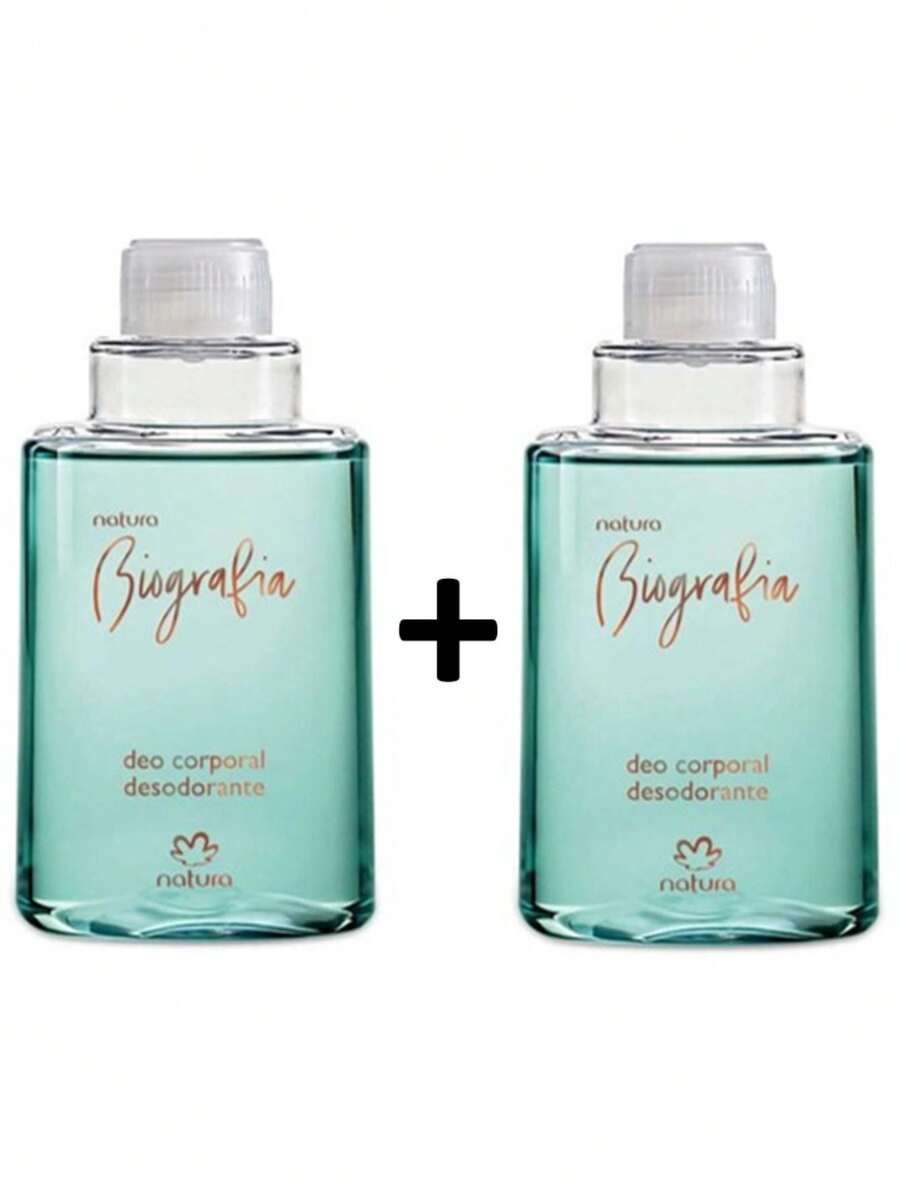 Natura 02 "REFILL" Units Of Body Spray Deodorant - "BIOGRAFIA" - FEMININE - 100ml - màu xanh lá - Xem 1