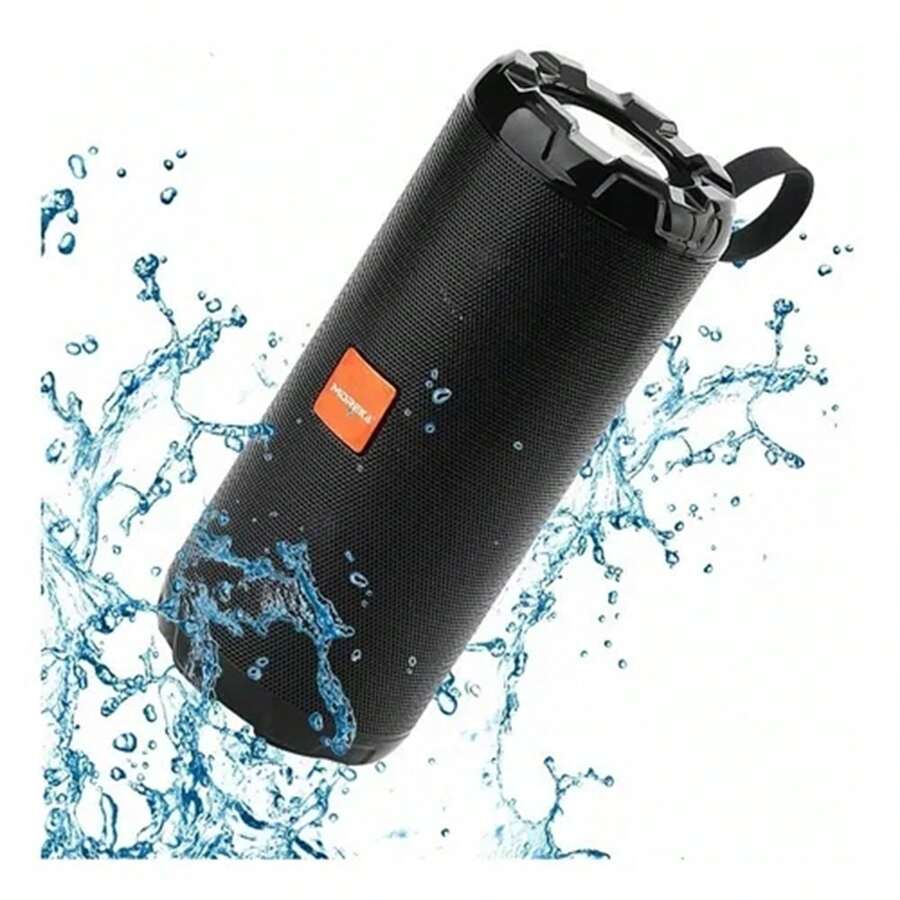 Bocina Bluetooth Portátil, Bocina Altavoz Bluetooth 5.1 - Negro - Ver 1