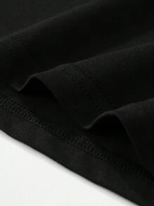 3pcs/Set Men's Turtleneck Long Sleeve T-Shirts - Black - View 5