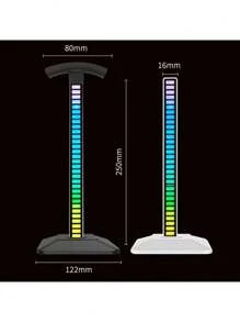 Suporte Fone De Ouvido Headset Headphone Efeitos Rgb Gamer
