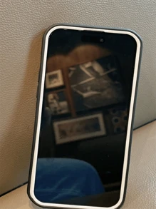 纯色喷漆撞色三合一防摔手机壳 兼容 11、12、13、11、16 17 17 Pro Max 13 Pro Max 16 Plus 16 Pro Max 16 Pro 14 Pro 15 Pro Max等型号，时尚高端 - 黑色 - 查看 4