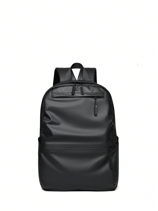 Men's Large Capacity Solid Color Water-Proof Backpack, Outdoor Travel Bag, School Backpack, Back To Gift Christmas College Bag School Bag College Gifts Fall Scream Bag Backpack Winter Christmas Gifts Laptop Thanksgiving Purse Holiday Computer Merry Christmas Backpack Men Gifts Black Bag Hiking Student Multi-Functional Portable Fashionable Casual Man Dad Gifts Boyfriend Gifts Vacation Chest Bag Side Bags Satchel Bag Leather Bag Hobo Bag Bag For Men Gifts For Men Valentine Day Travel Essentials Holiday Essentials Camping Stickers Summer Back To School