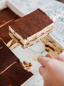 1pc Tiramisu Shovel Knife, Stainless Steel Material, Used For Cutting Cakes, Flatting Bread And Pancakes, Teppanyaki And Baking Tools