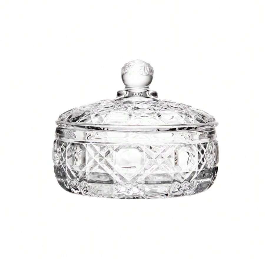 Wolff Potiche Glass Trellis 15cm X 15cm X 13cm SHEIN USA